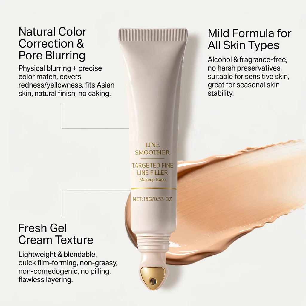 Nicotinamide 3-in-1 Makeup Primer – Pore Control, SPF & Brightening Face Makeup Primer Zpaxo