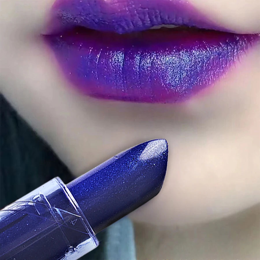 Temperature Change Rose Lipstick Waterproof Female Makeup Sexy Lip