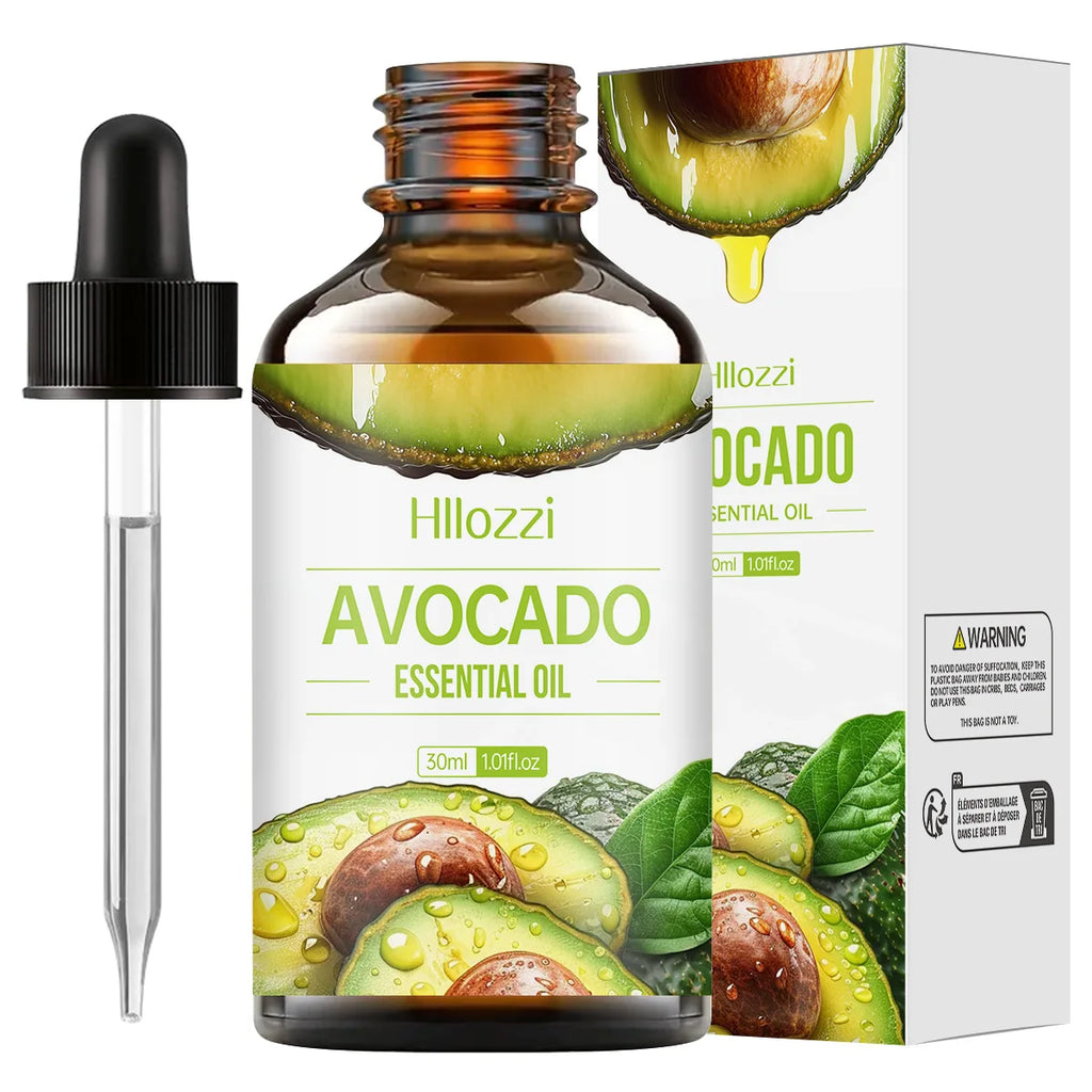 30ml avocado essential oil, skin brightening, moisturizing, hair repairing, aromatherapy, humidifier soap, multifunctional Zpaxo AVOCADO 1PCS 30ml Fruit