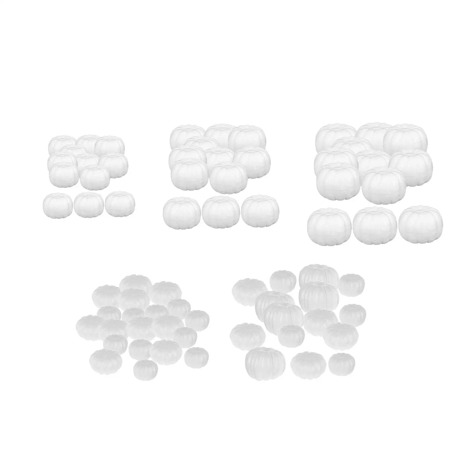 Halloween Foam Pumpkins – Artificial Fall Décor & DIY Props Foam Pumpkin Decor Zpaxo