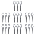 30- Strimmer Blades Metal Grass Cutting Replacement Blade Mowing Zpaxo 21Pcs