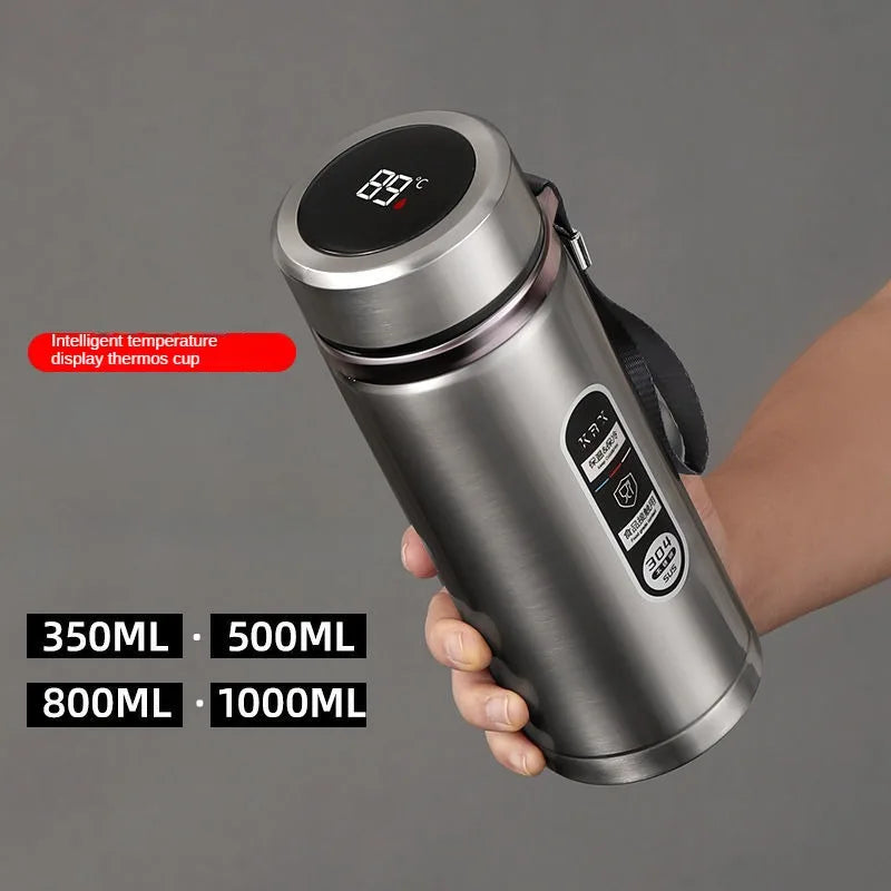 Thermos Sus304 Tea Water Bottle 1Liter Stainless Steel Vacuum Flask
