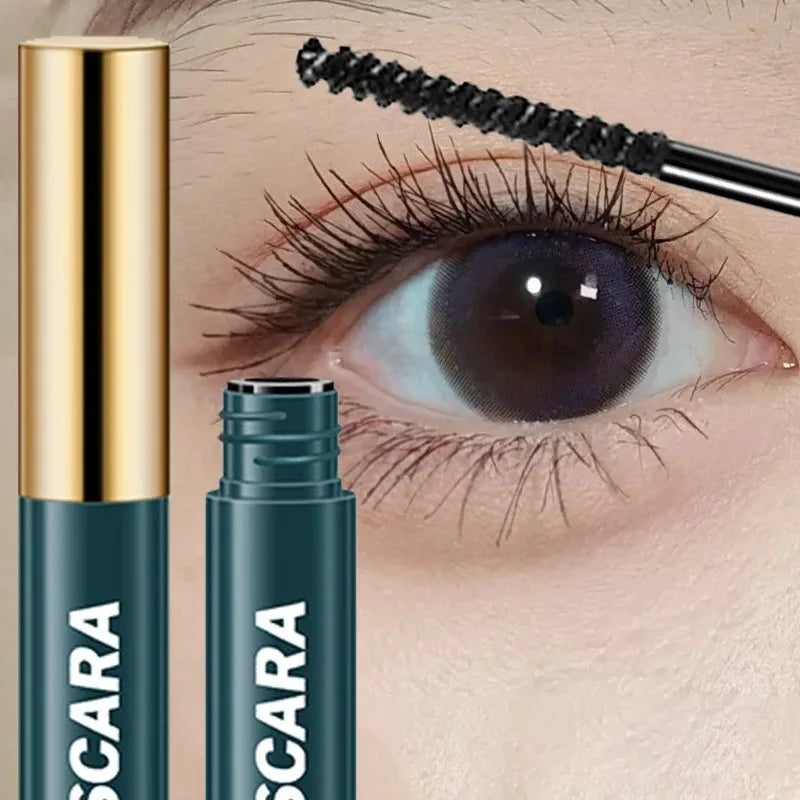 Waterproof 4D Mascara Black Brown Ultra Thin Volumizing Long-lasting