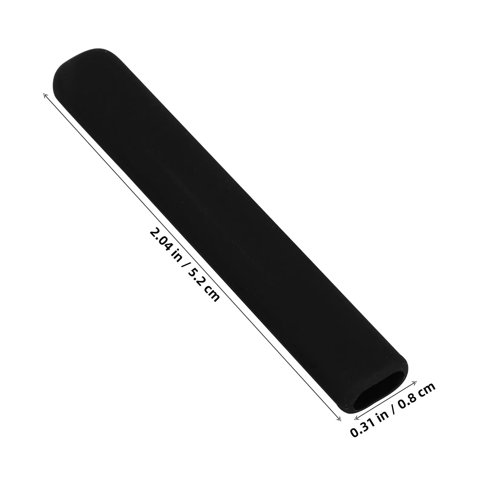 2Pairs Anti-slip Ear Sleeves Silicone Eyeglass Grips Non-slip