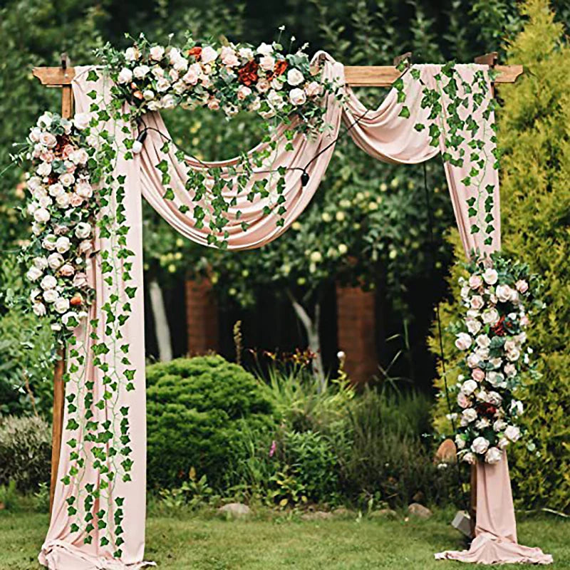 Artificial Liana Vine Fake Plants Lvy Leaves String Wedding Party
