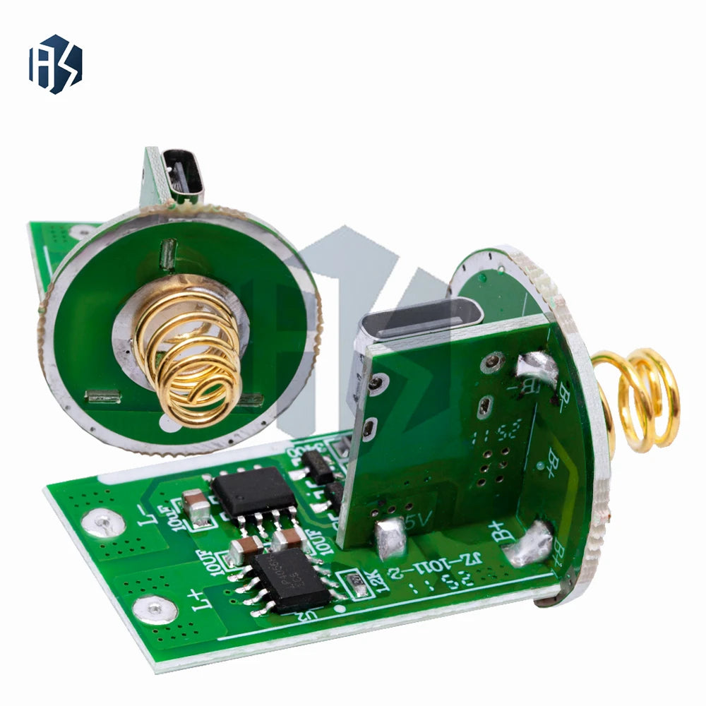 DIY Adjustable Brightness Flashlight Control Board Charging Zpaxo