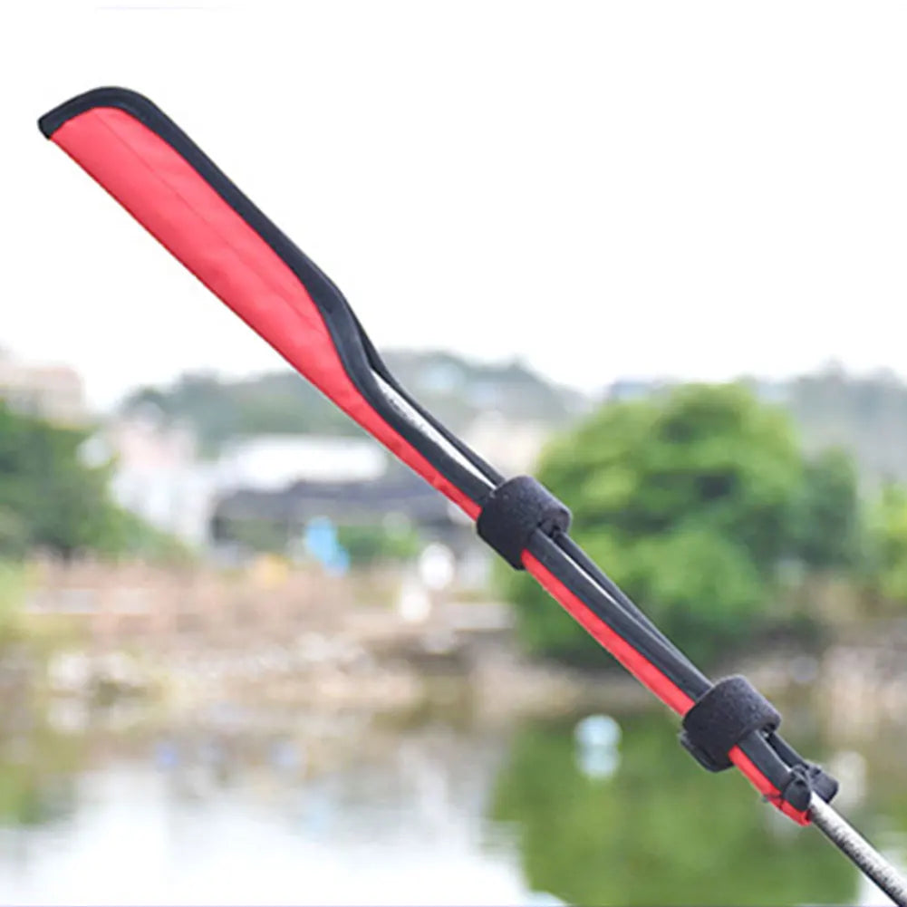 Portable Foldable Fishing Rod Tip Protective Cover Tackle Tubes Case