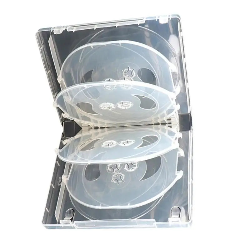 652F 10 DVD Jewelry Case Clear Box Container Transparent Zpaxo