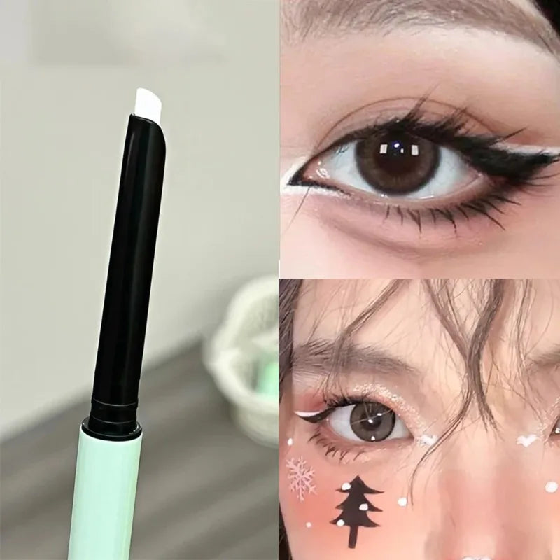 Matte White Eyeliner Gel Pen Waterproof Smudge-proof Eye Liner