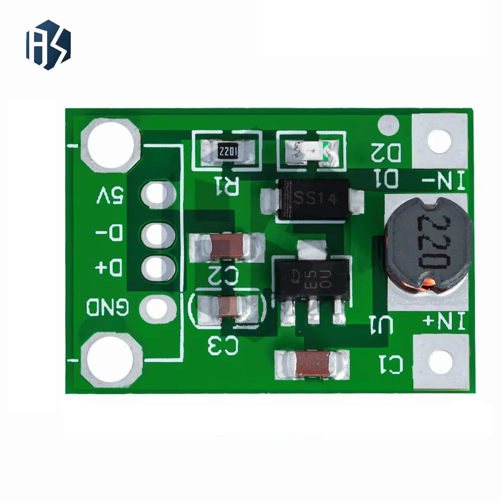 1.5V-5V to 5V DC-DC Boost Module – 600mA 93% High Efficiency Mini Converter for Arduino DIY Zpaxo