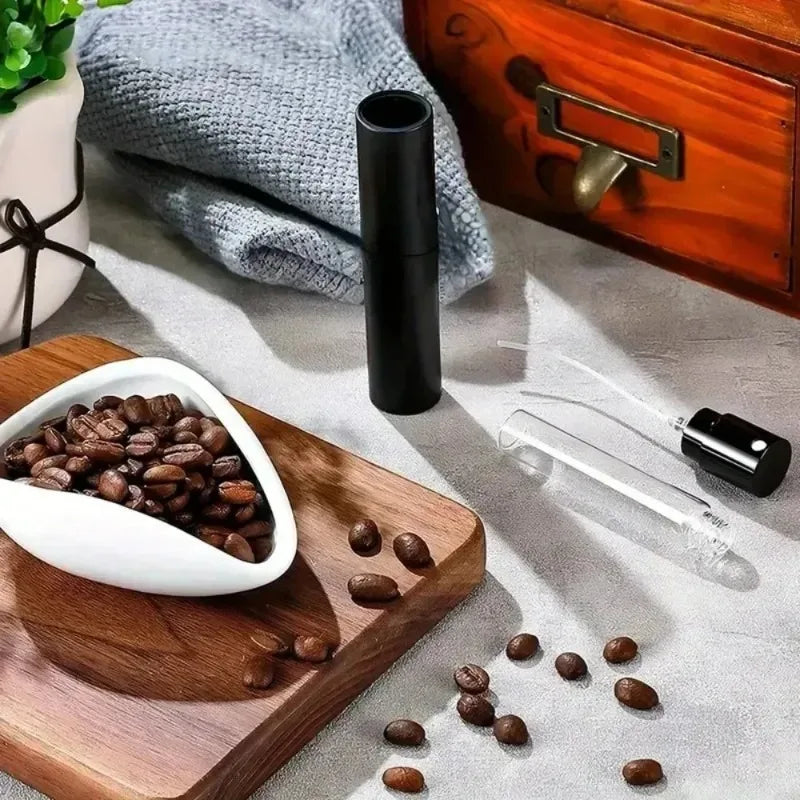 1PC 10ml Rotary Handheld Anti-Static Coffee Bean Spray Bottle Precision Grinding Tool for Coffee Lovers Zpaxo