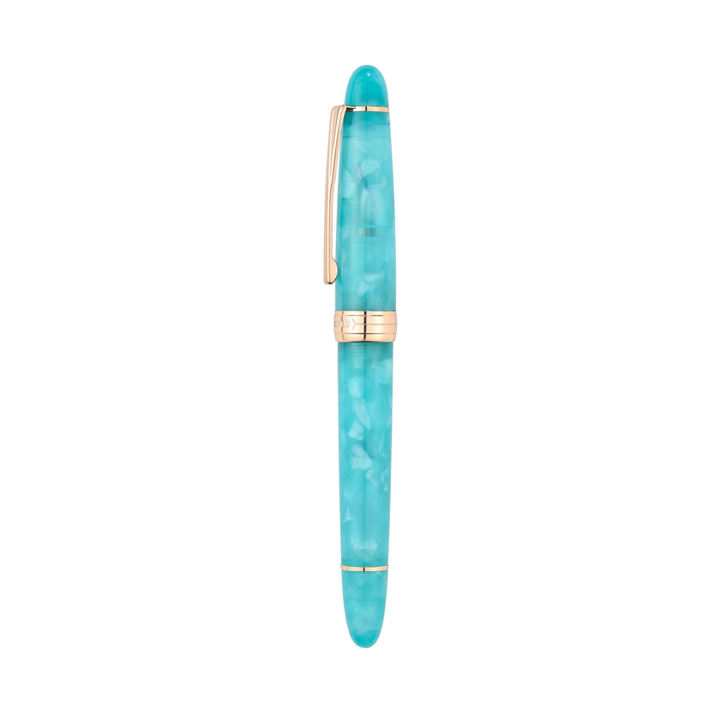 Kai ge lu 356 Fountain Pen Acrylic Gold Nib Business Comfortable Writing Stylish Stationery Gift Zpaxo Mint Sea F