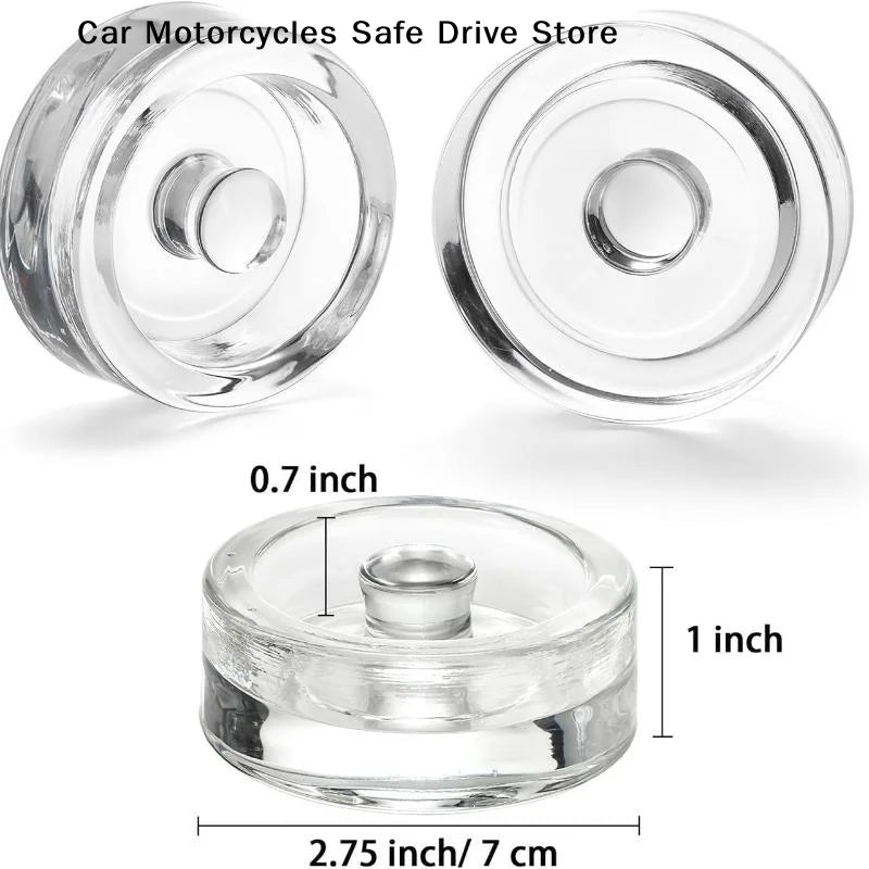CM1pcs Fermented Glass Weights Wide Mouth Jars Lids Kitchen Gadgets