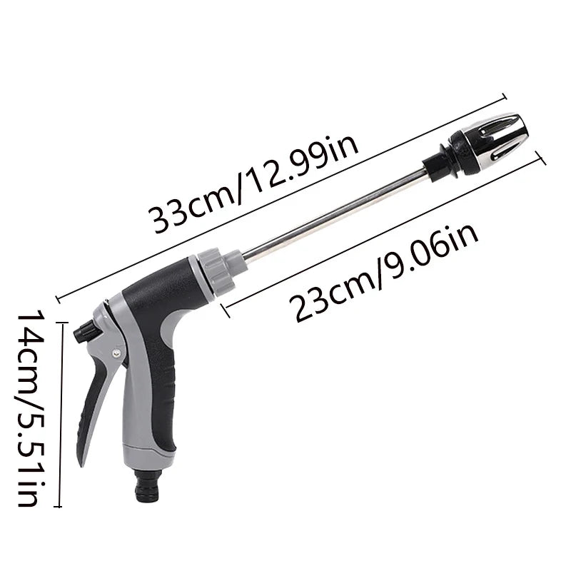 High Pressure Garden Hose Nozzle – Car Wash & Water Gun
