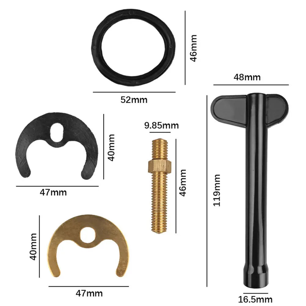 M8 Bolt Washer Wrench Plate Faucet Repair Parts Kitchen Basin Part