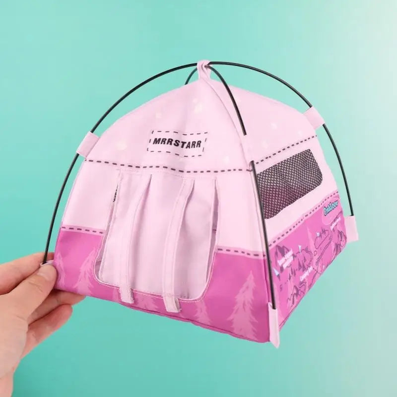 Simulated Miniature Outdoor Tent Photo Prop 1 12 Scale DIY Decor Zpaxo A2