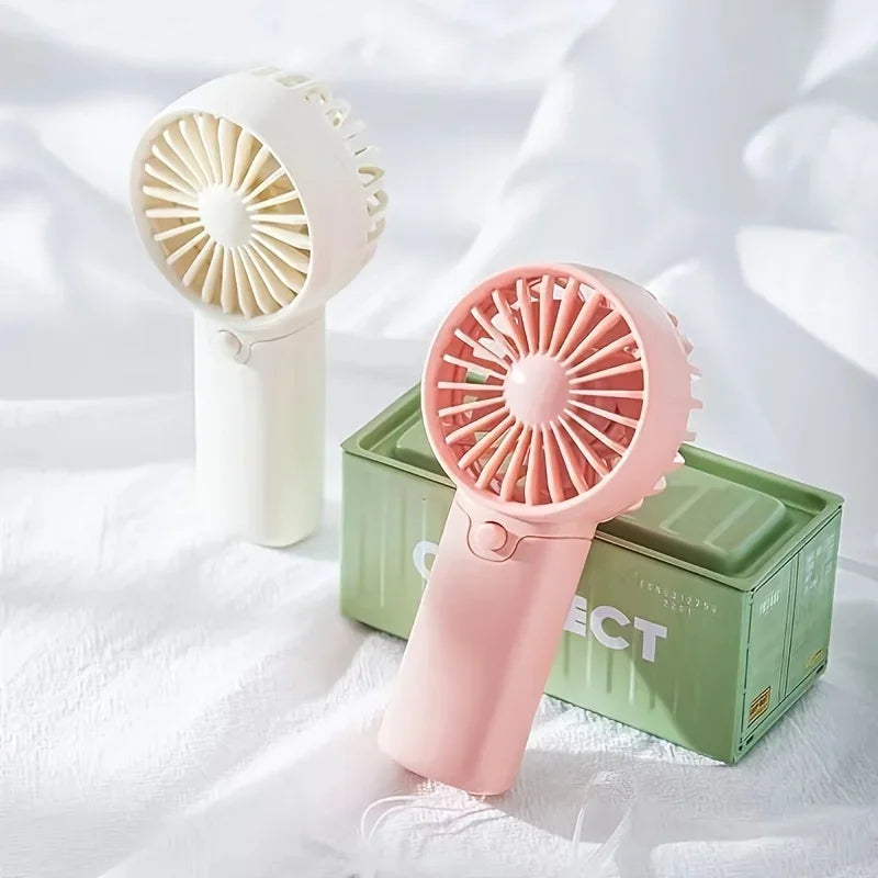Protable Mini Fan Convenient Creative Small Handheld Pocket Hand-held