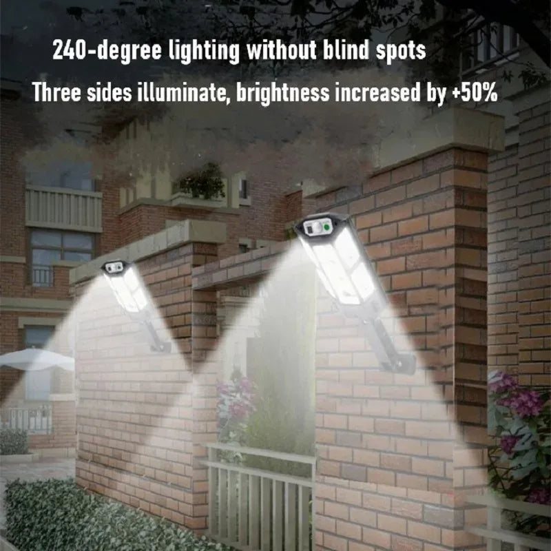 6000lm Solar Street Light | Motion Sensor, Remote, IP65