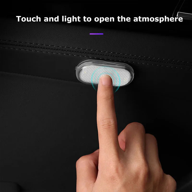 Rechargeable Magnetic Touch Light Hand Car Roof Magnets Ceiling Lamp Zpaxo
