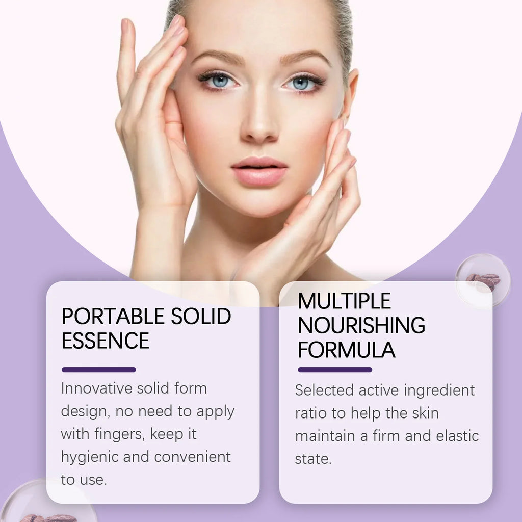 Firming Serum Stick, Moisturizing & Elasticity, Reduce Fine Lines, Lifting & Firming Massage for Neck, Convenient Essence Zpaxo