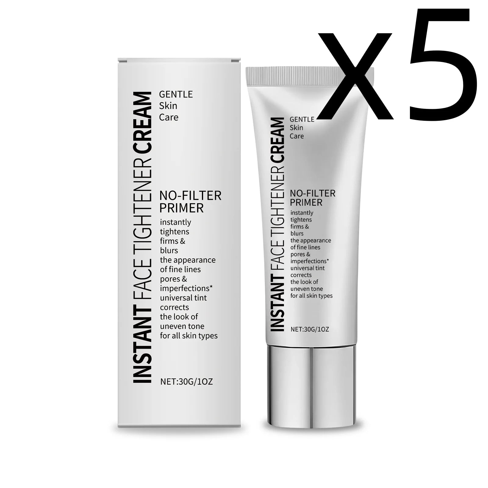 Facial Makeup Primer – Firming, Oil Control & Smooth Finish Makeup Primer Zpaxo 30g Boxed X 5PCS