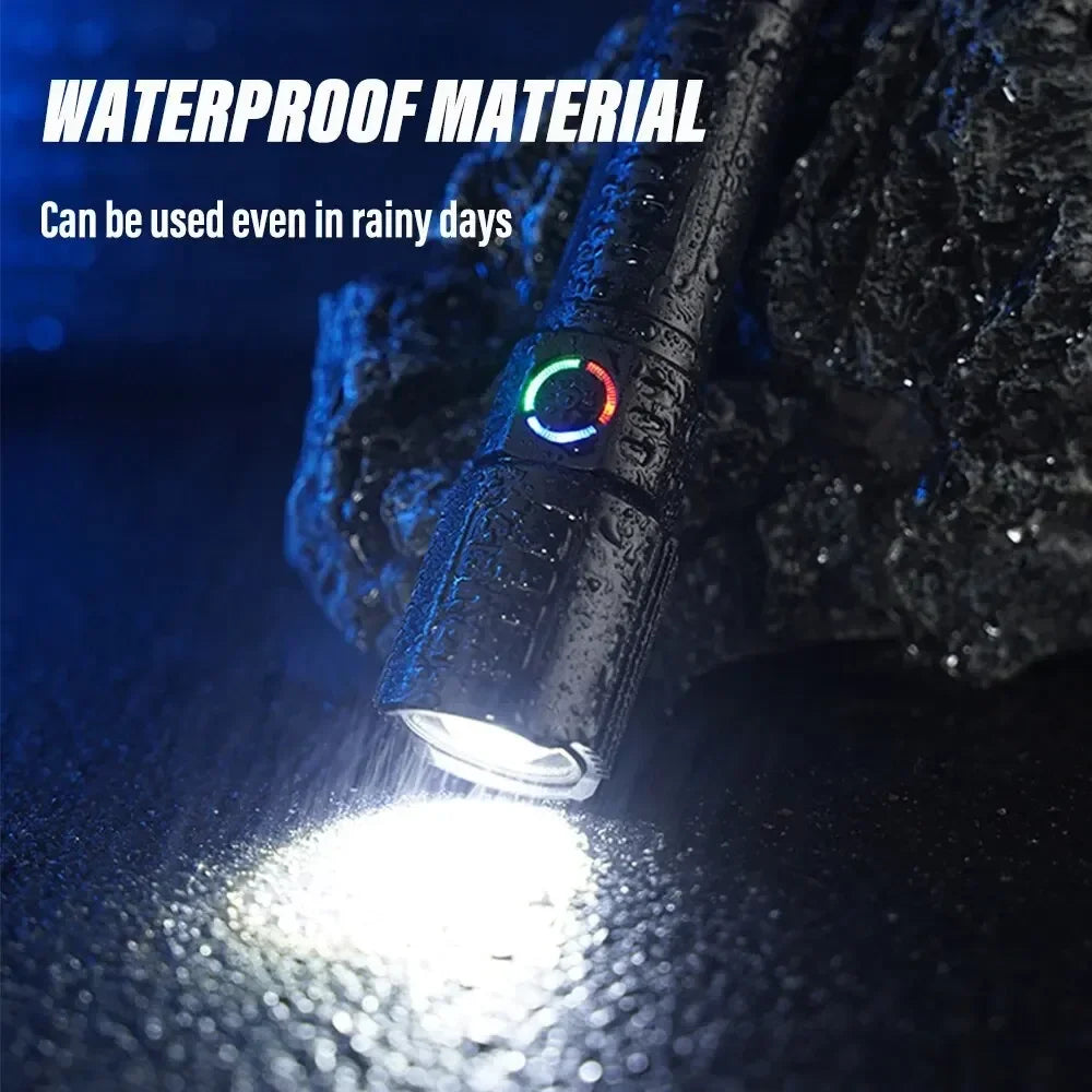 ESMARTER P50 LED Zoomable Rechargeable Flashlight 1600 Lumen