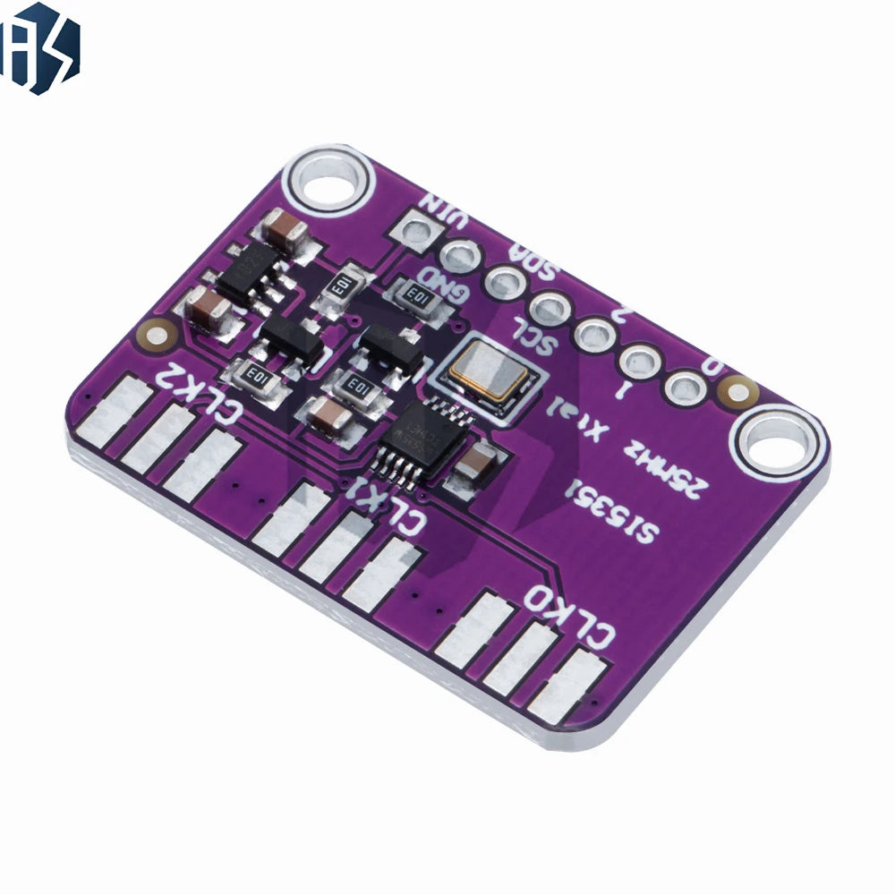 CJMCU-5351 Si5351A I²C Programmable Clock Generator Breakout – 8kHz–160MHz Low-Jitter Output, 3V–5V DC | Lab-Grade Frequency Zpaxo