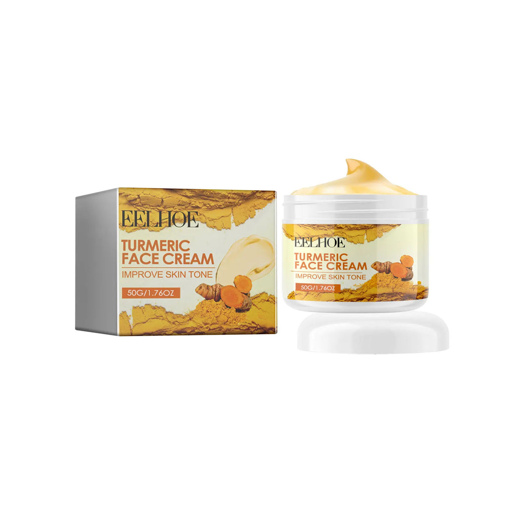 Advanced Facial Cream Daily Moisturizer Firming Skin Care Oil-Free, Fragrance Free, Non-Comedogenic Anti-Aging Face For Women Zpaxo Turmeric