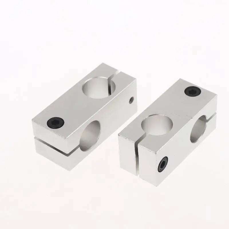Aluminum Cross Pipe Clamp – Optical Axis Shaft Fixing Connector Shaft Clamp Connector Zpaxo
