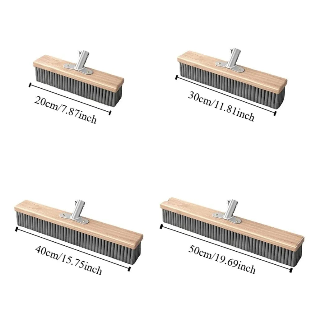 Stainless Steel Wire Broom Brush Rust-Proof Corrosion-Resistant Stainless Steel Brush Heavy Duty Weed Moss Remover Zpaxo