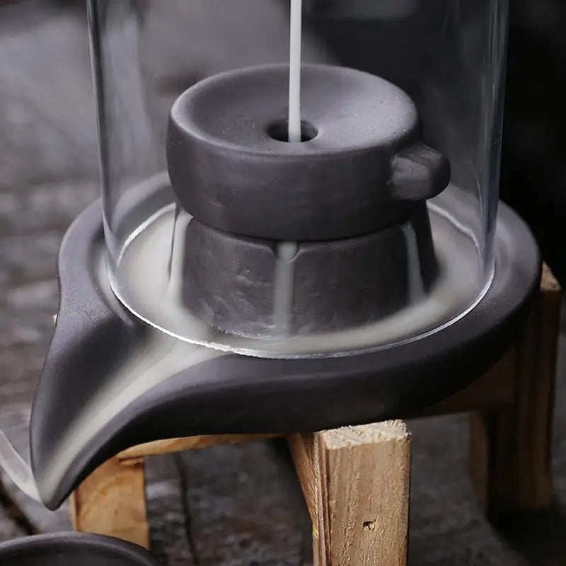 Handmade Ceramic Incense Burner Smoke Waterfall Backflow Living Room