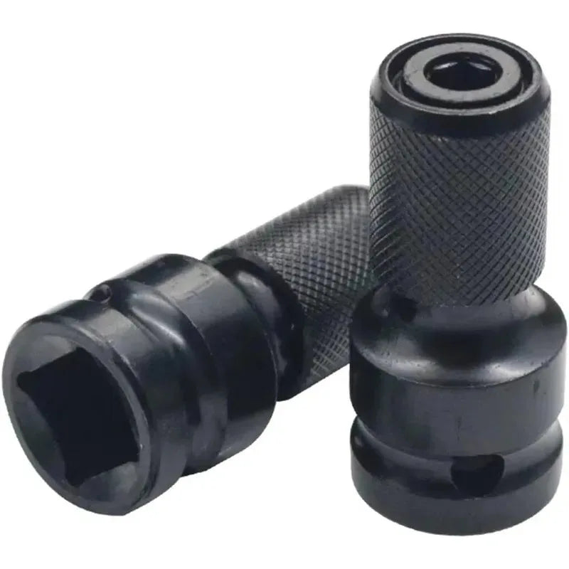 1/2" to 1/4" Hex Impact Wrench Drill Adapter | Socket Bit Holder