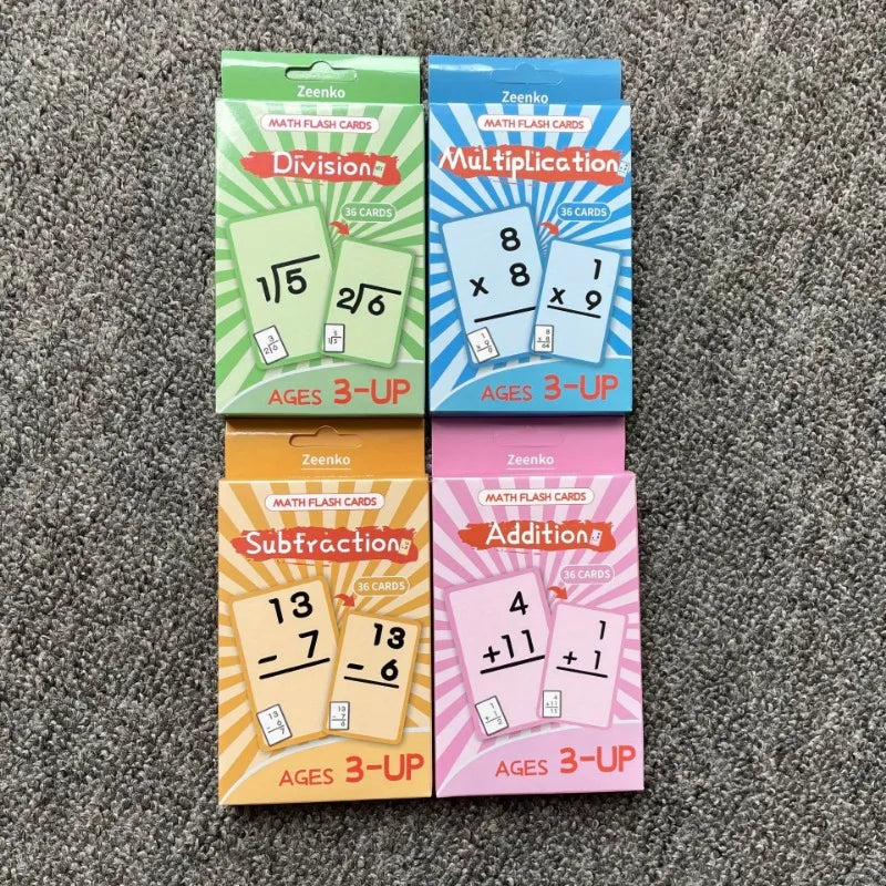 Auxiliary Learning Addition Subtraction Multiplication Flash