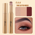 Three Matte Pearlescent Eye Shadow Stick Waterproof Durable Gloss