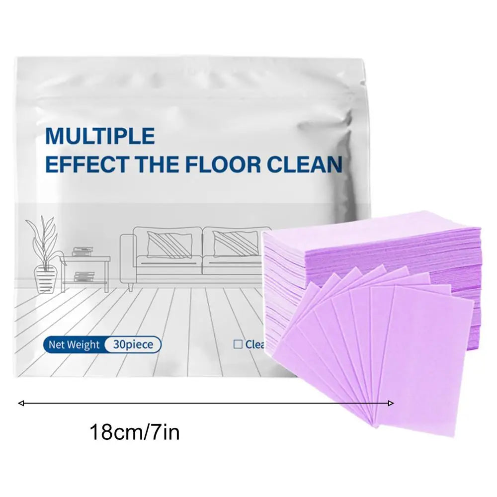 30Pcs Floor Cleaning Tablets Cleaner For Hardwood Laminate Tile & RV Walls Deodorization Shower Floor For Slippery Floor Clean Zpaxo Purple