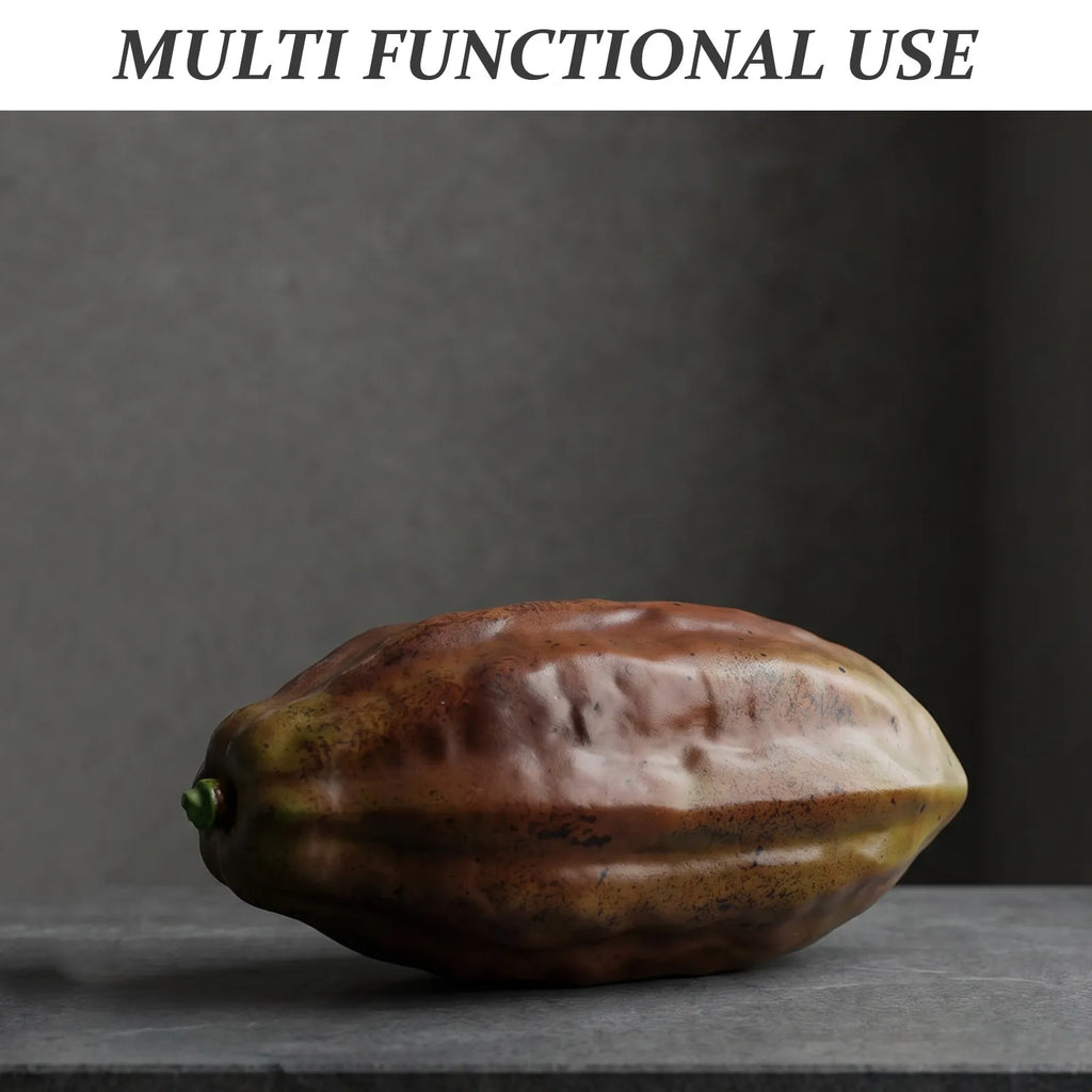 Artificial Coffee Fruit Lifelike Cocoa Beans Simulation Fake