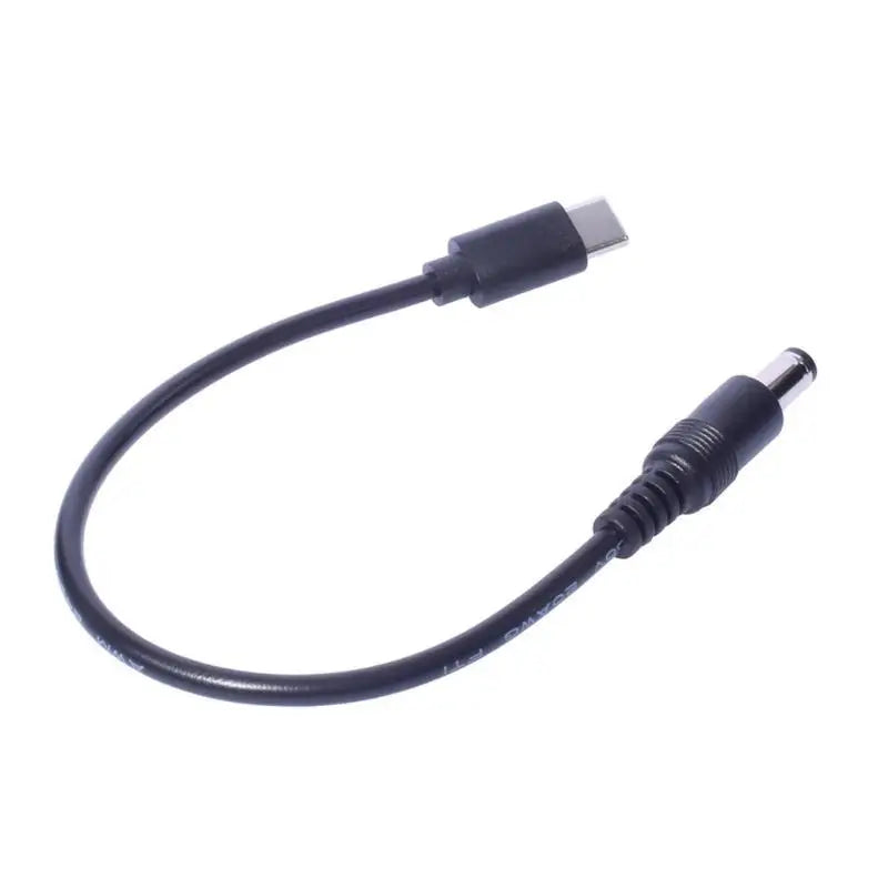 652F Versatile Tablet Charging Cable, Type C to DC5.5X2.1mm Male Cable Zpaxo