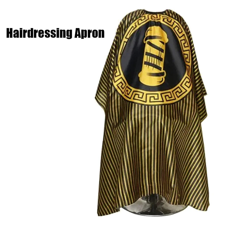 Retro Barber Cape – Waterproof Anti-Static Haircut Apron Barber Haircut Cape Zpaxo WB-07