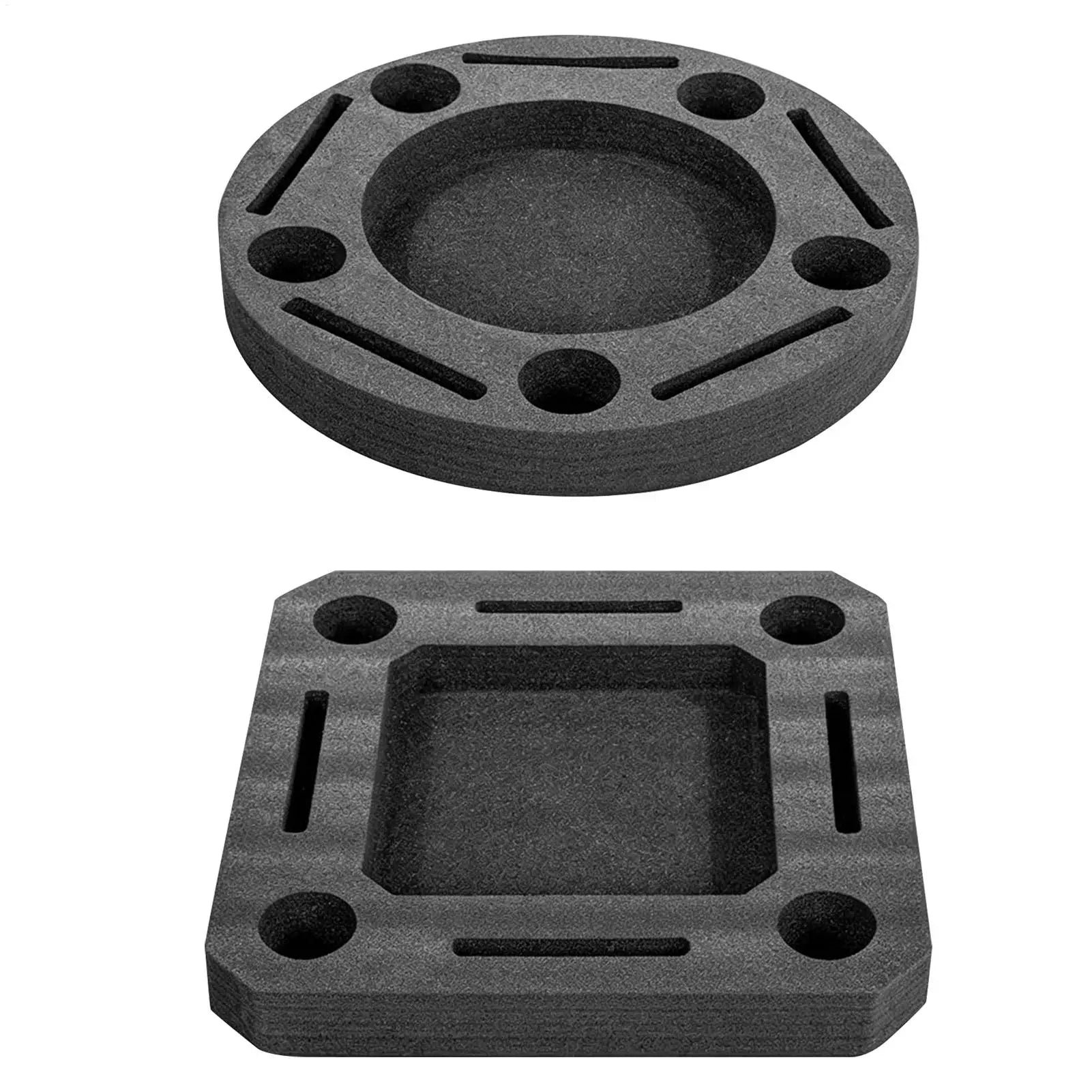Floating Drink Holder Large Pool Tray Compartments Tub Waterproof