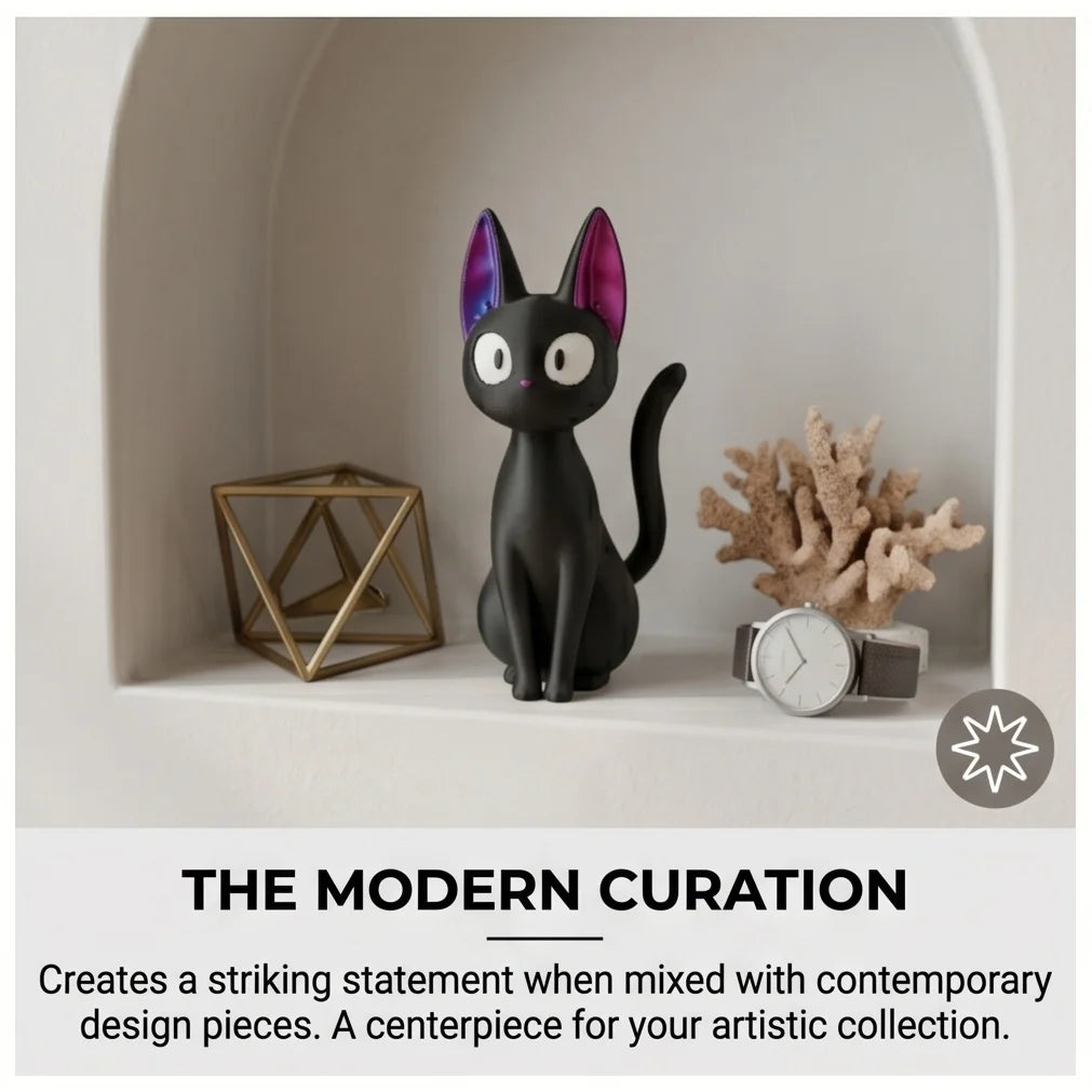 Cute Mila Cat Figurine 3D Printed Ornament Aesthetic Desk Decor