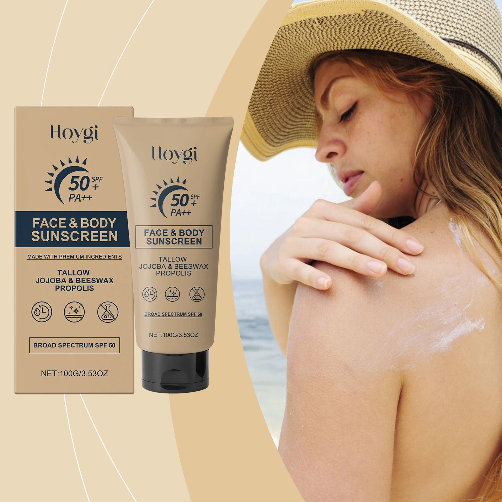 Repair Skin Refreshing Protective Cream Gentle Moisturizing Outdoor Protection Lightweight and Non-Greasy Skin Cream Zpaxo