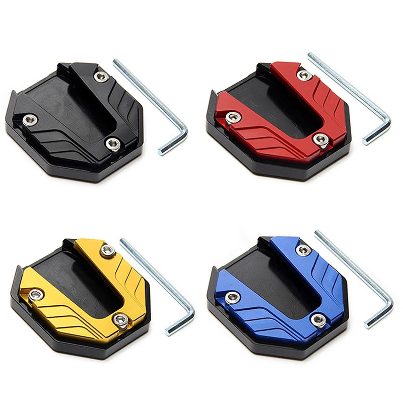 Motorcycle Kickstand Extender – Anti-Skid Side Stand Pad