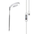 Full Spectrum Fill Light LED Grow Lamp for Indoor Solar Plants with Adjustable Height, 3/9/12H Timer 10-Level Dimming for Garden Zpaxo 1PC White