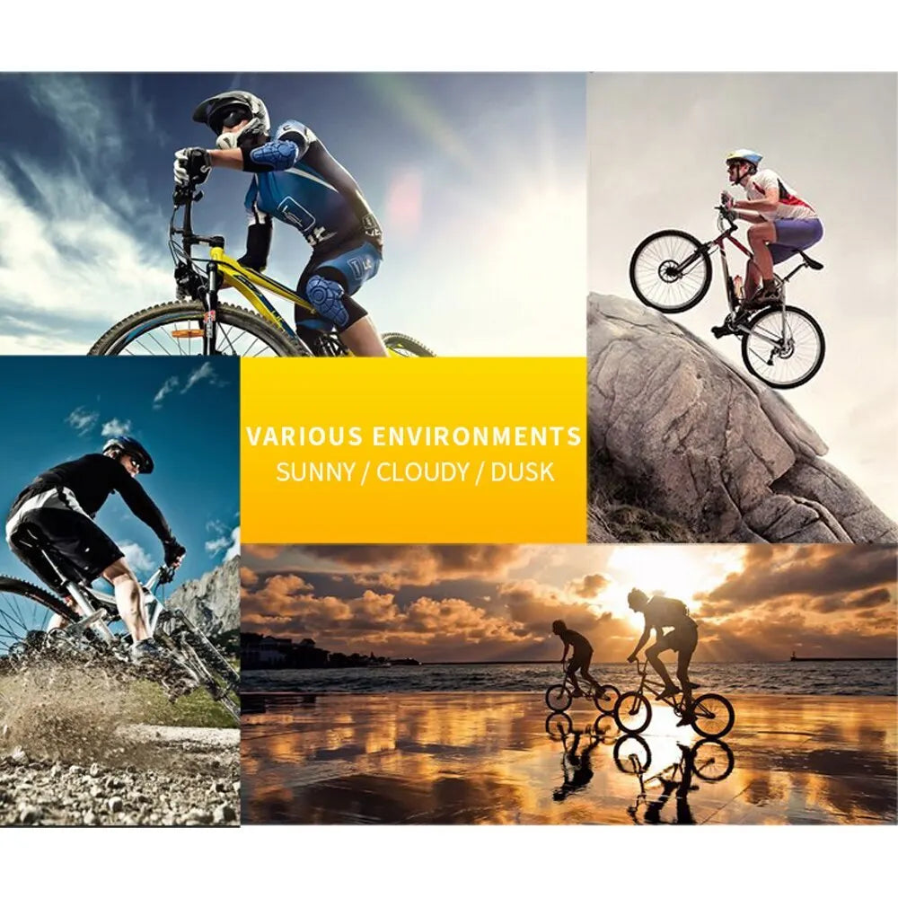 Cycling Sunglasses UV Protection Windproof Glasses For Men Women Polarized Lens Hiking Road Riding Bike Sport Glasses Eyewear Zpaxo