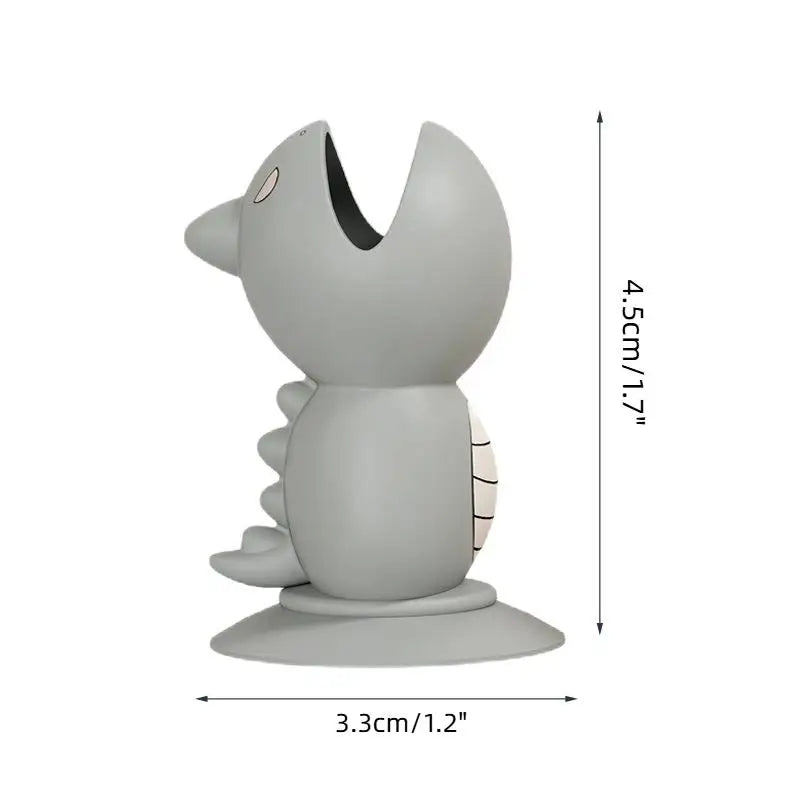 Multifunctional Cartoon Silicone Small Fish Toothbrush Holder Base Zpaxo