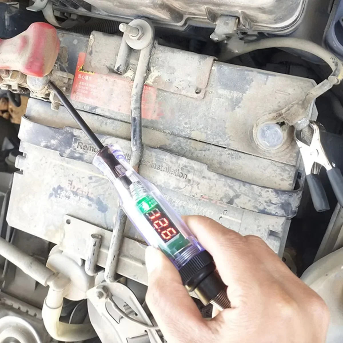 5V-90V Car Truck Circuit Diagnostic Probe Pen Auto Voltage Tester Zpaxo