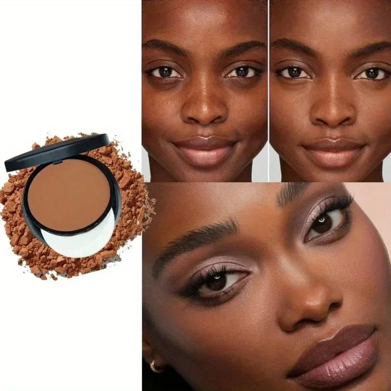 Oil-control Matte Makeup Loose Setting Powder Waterproof Long-lasting Face Concealer With Powder Puff And Mirror Facial Makeup Zpaxo