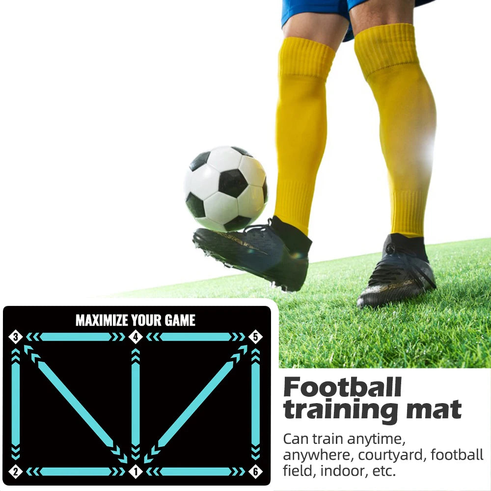 Football Footwork Training Mat – Ball Control & Home Practice