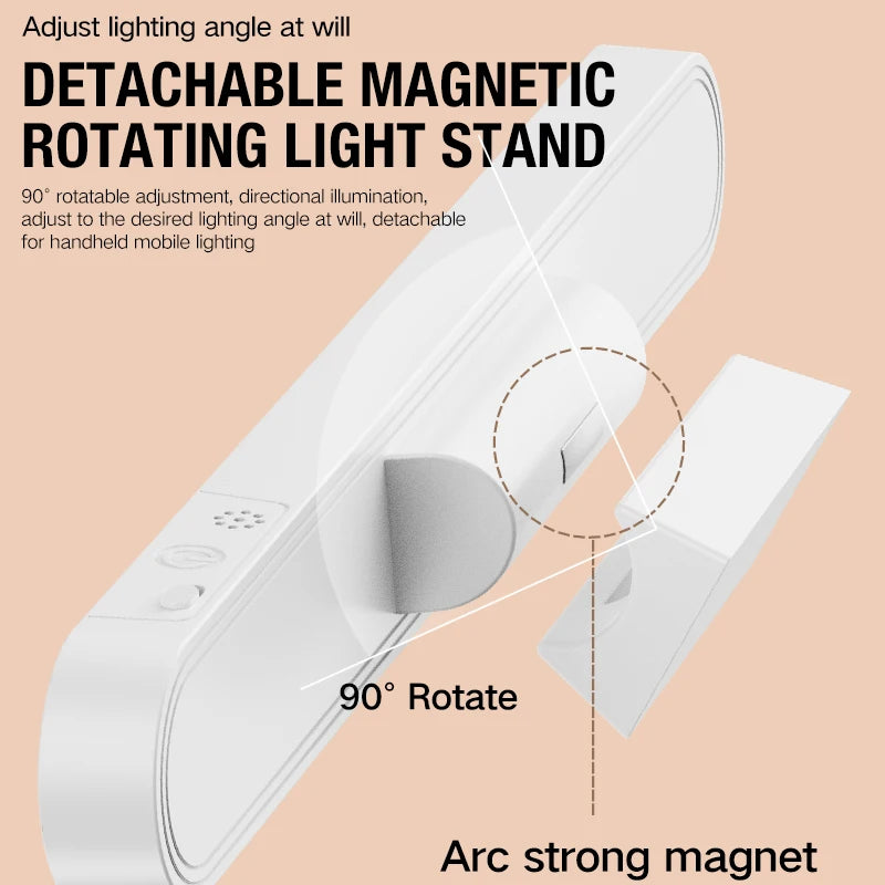 LED Study Desk Lamp Eye Protection Student Bedside Bedroom Vanity