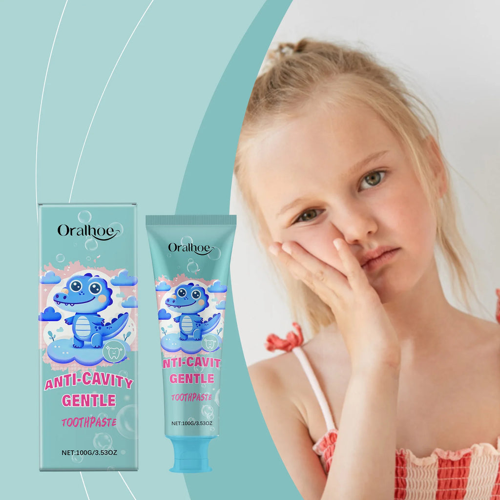 Kids Anti-Cavity Toothpaste – Enamel & Whitening for Children Kids Toothpaste Zpaxo